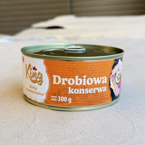 Konserwa drobiowa <br>KING 300g